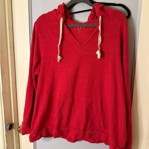 LOFT Vivid Red Women's Hoodie